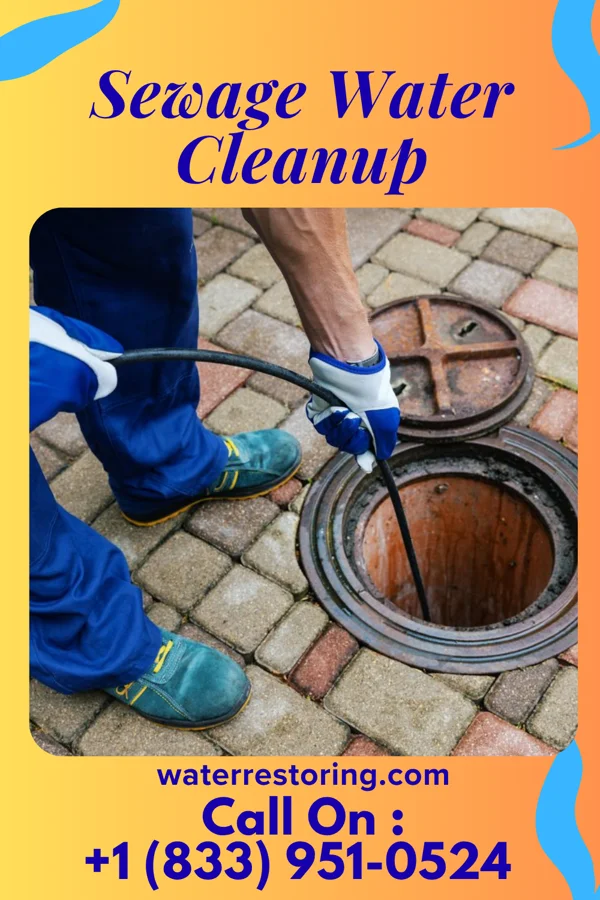 Sewage Water Cleanup in Lone Oak, TX